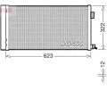 Kondenztor klimatizace DENSO ‐ DEN DCN11010