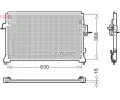 Kondenztor klimatizace DENSO ‐ DEN DCN14005