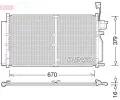 Kondenztor klimatizace DENSO ‐ DEN DCN15003