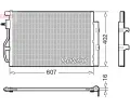 Kondenztor klimatizace DENSO ‐ DEN DCN15008