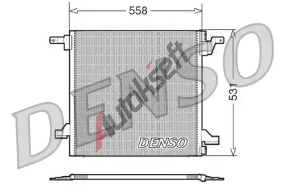 DENSO Kondenzátor klimatizace DEN DCN17022, DCN17022 DENSO Kondenzátor klimatizace DEN DCN17022, DCN17022