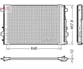 Kondenztor klimatizace DENSO ‐ DEN DCN17059