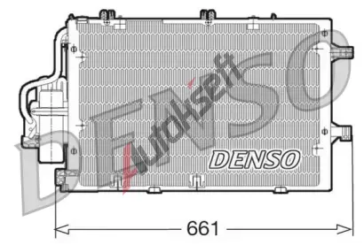 DENSO Kondenztor klimatizace DEN DCN20015, DCN20015
