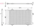 Kondenztor klimatizace DENSO ‐ DEN DCN21019