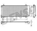 Kondenztor klimatizace DENSO ‐ DEN DCN21027