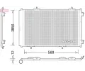 Kondenztor klimatizace DENSO ‐ DEN DCN21030