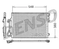 Kondenztor klimatizace DENSO ‐ DEN DCN23008