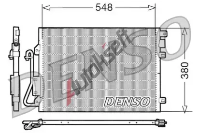 DENSO Kondenztor - klimatizace DEN DCN23008, DCN23008