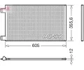 Kondenztor klimatizace DENSO ‐ DEN DCN23041