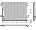 Kondenztor klimatizace DENSO ‐ DEN DCN32012
