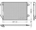 Kondenztor klimatizace DENSO ‐ DEN DCN32013