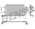 Kondenztor klimatizace DENSO ‐ DEN DCN32017