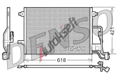 DENSO Kondenztor klimatizace DEN DCN32018, DCN32018