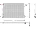 Kondenztor klimatizace DENSO ‐ DEN DCN32024