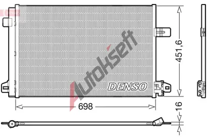 DENSO Kondenztor klimatizace DEN DCN32028, DCN32028