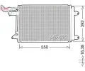 DENSO Kondenztor klimatizace DEN DCN32032, DCN32032