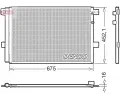 Kondenztor klimatizace DENSO ‐ DEN DCN32065