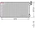 Kondenztor klimatizace DENSO ‐ DEN DCN32068