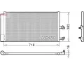 Kondenztor klimatizace DENSO ‐ DEN DCN33014