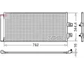Kondenztor klimatizace DENSO ‐ DEN DCN33016