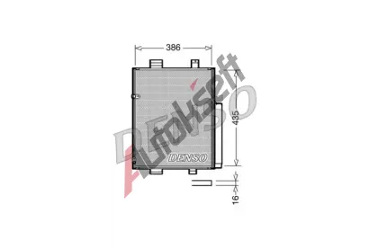 DENSO Kondenztor klimatizace DEN DCN35001, DCN35001