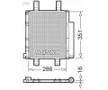 Kondenztor klimatizace DENSO ‐ DEN DCN35005
