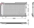 Kondenztor klimatizace DENSO ‐ DEN DCN36006