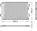 Kondenztor klimatizace DENSO ‐ DEN DCN37005