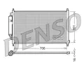 Kondenztor klimatizace DENSO ‐ DEN DCN40005