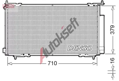 DENSO Kondenztor klimatizace DEN DCN40015, DCN40015