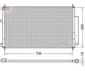 Kondenztor klimatizace DENSO ‐ DEN DCN40024