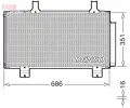 Kondenztor klimatizace DENSO ‐ DEN DCN40028