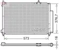 Kondenztor klimatizace DENSO ‐ DEN DCN40031