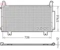 Kondenztor klimatizace DENSO ‐ DEN DCN40034