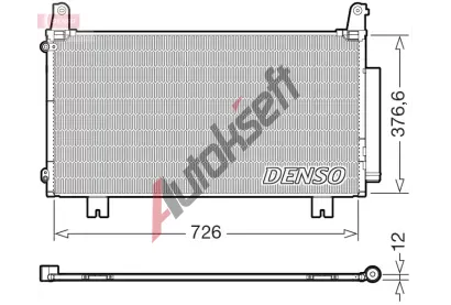 DENSO Kondenztor klimatizace DEN DCN40034, DCN40034