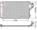Kondenztor klimatizace DENSO ‐ DEN DCN41010