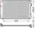 Kondenztor klimatizace DENSO ‐ DEN DCN41011