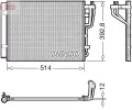 Kondenztor klimatizace DENSO ‐ DEN DCN41014