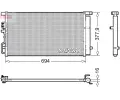 Kondenztor klimatizace DENSO ‐ DEN DCN41019