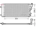 Kondenz�tor klimatizace&nbsp;DENSO&nbsp;&dash;&nbsp;DEN DCN41027