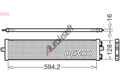 DENSO Kondenz�tor klimatizace DEN DCN41028, DCN41028