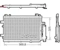 Kondenz�tor klimatizace&nbsp;DENSO&nbsp;&dash;&nbsp;DEN DCN41030