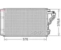 Kondenztor klimatizace DENSO ‐ DEN DCN43008