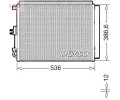 Kondenztor klimatizace DENSO ‐ DEN DCN43009