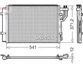 Kondenztor klimatizace DENSO ‐ DEN DCN43010