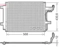 Kondenztor klimatizace DENSO ‐ DEN DCN44019