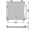 Kondenztor klimatizace DENSO ‐ DEN DCN45007