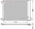 Kondenztor klimatizace DENSO ‐ DEN DCN46022