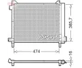 Kondenztor klimatizace DENSO ‐ DEN DCN46030