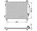 Kondenztor klimatizace DENSO ‐ DEN DCN46031